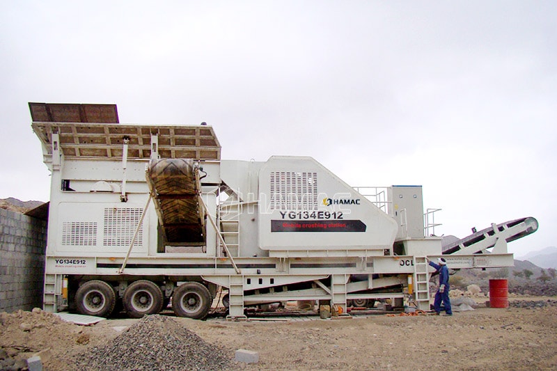 250tph mobile jaw crusher in Oman