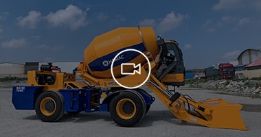 HMC350 3.5m3 Self-loading concrete mixer for sale