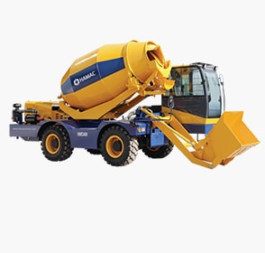 Self-loading concrete mixer img