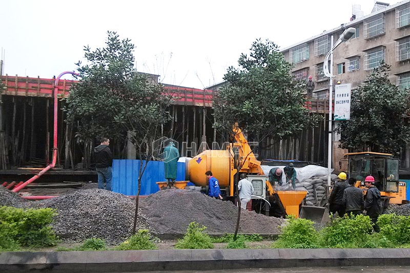 Concrete Mixer Pump