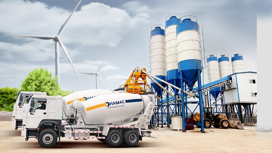 <p>
	For different projects which need the concrete pouring, different equipments will be used to meet these different needs. HAMAC provide you with different types of concrete batching plants for your different projects.</p>
