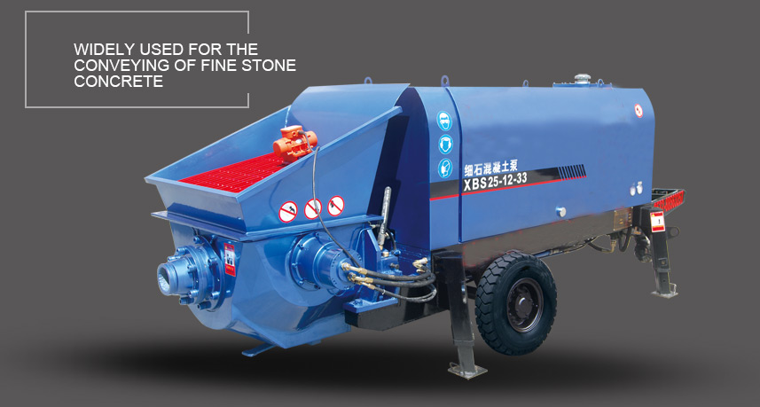 XBS/DXBS Fine Stone Concrete Pump