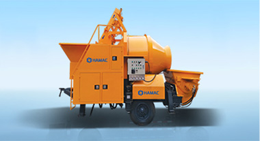 DJBT40 concrete mixer with pump