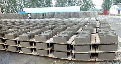 Concrete Block Making Plant