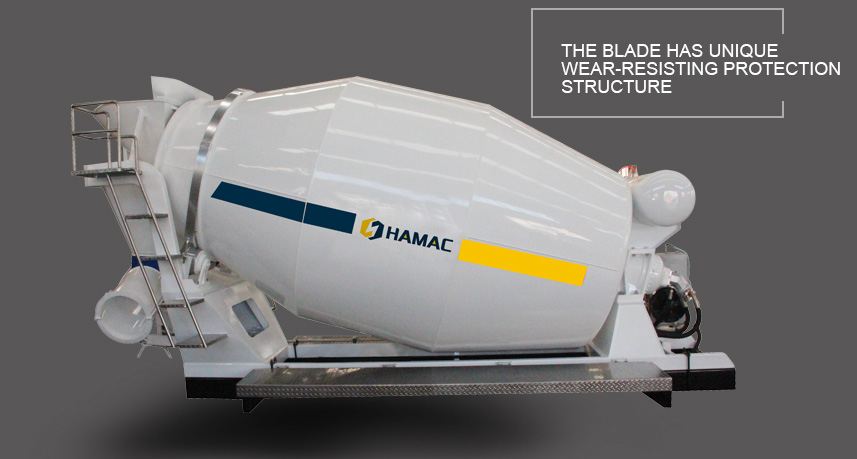 Concrete Transit Mixer Without Truck