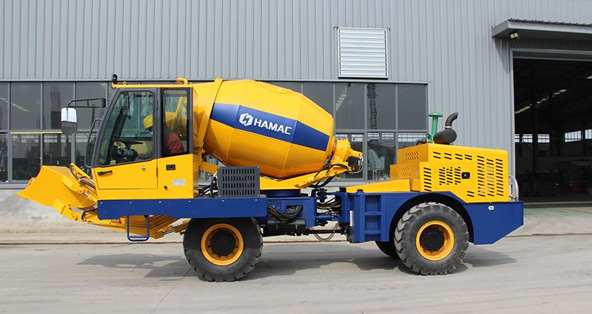 HMC250 Self-loading Concrete Mixer