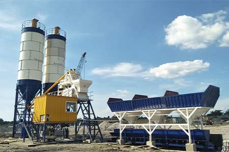 Skip hoist type Concrete Batching Plant