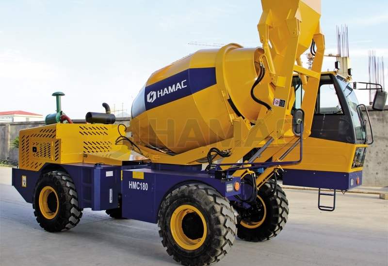 HMC180 Self-loading Concrete Mixer