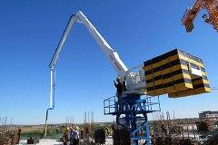 Elevator shaft Self-climbing Concrete Placing Boom