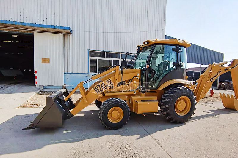 WZ40-28 Backhoe Loader was delivered to Ghana