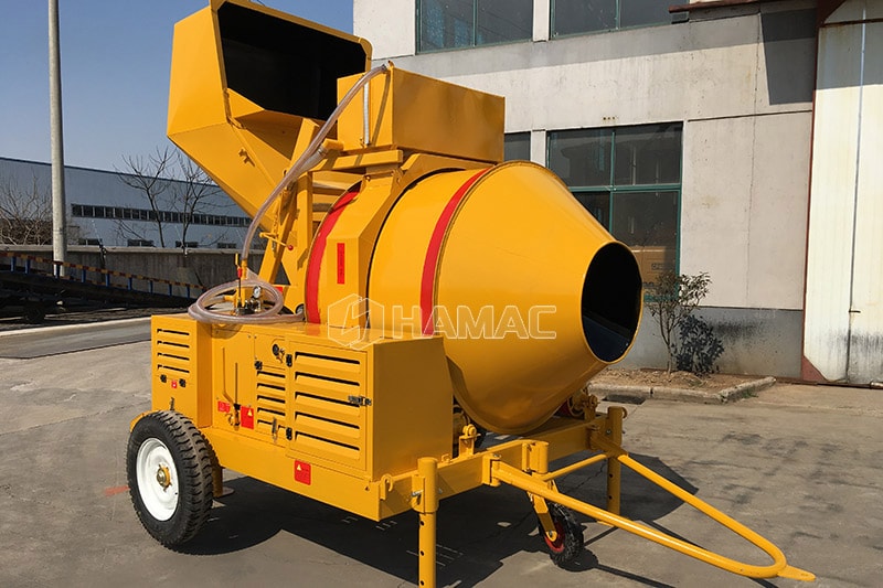 JZR series diesel concrete mixer for sale - Colombia